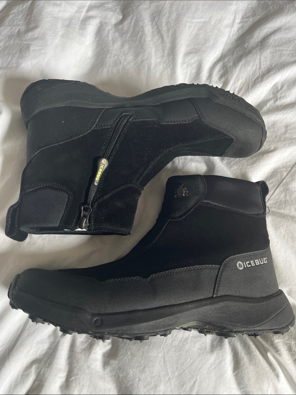 Icebug Metro 2 BUGrip Winter Boots Sz 11 womens ice traction boots